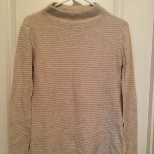 Cream turtleneck sweater